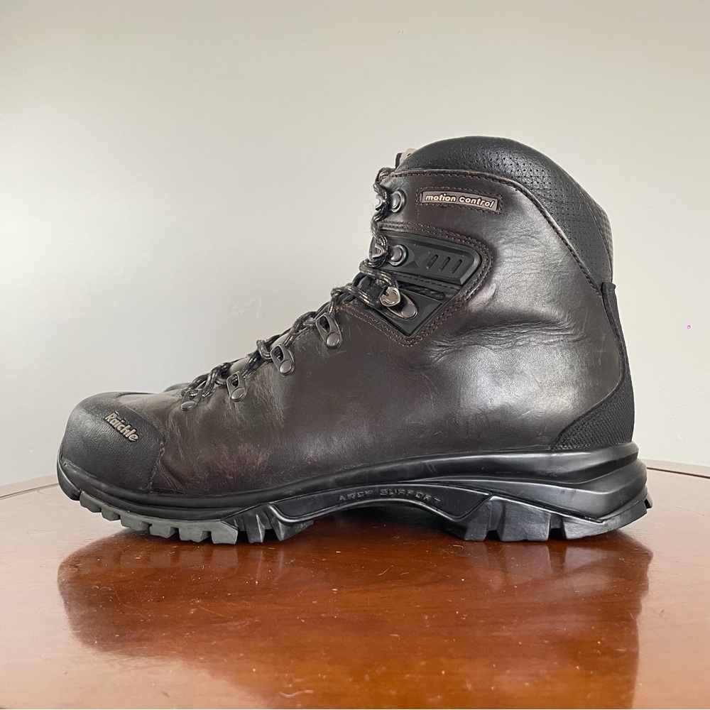 Vintage Raichle Men’s Brown Leather Hiking Boots | US 10.5